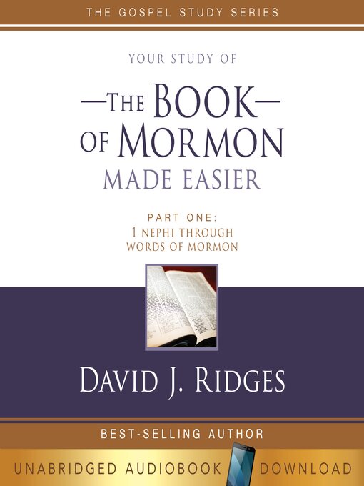 Title details for Your Study of the Book of Mormon Made Easier, Part One by David J. Ridges - Wait list